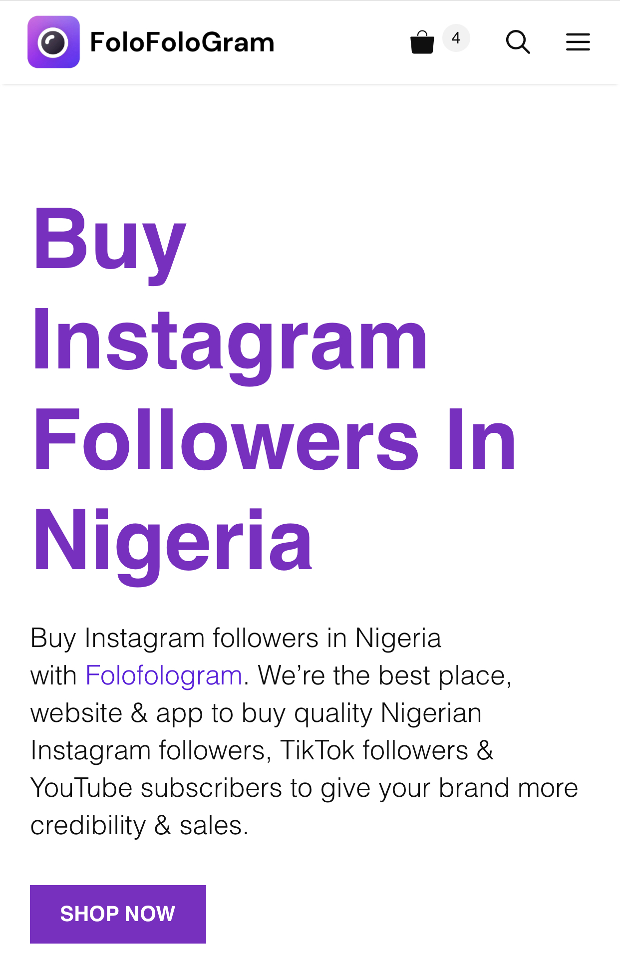 best sites to buy Nigerian Instagram followers